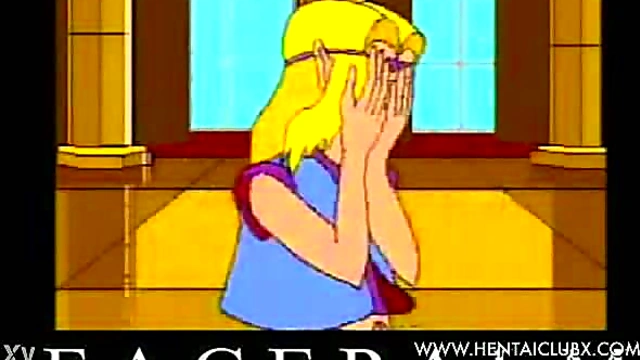 Sexy Zero Suit Samus Gets Naughty in Anime Action