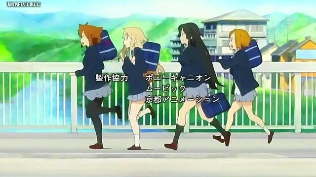 K-ON! Anime Girls Rock Out With Sexy Music Vibes