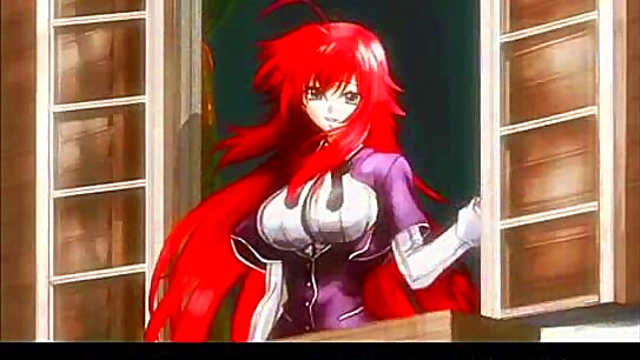 Rias Gremory Ecchi Anime Scene – Girls Enjoy Sultry Hentai Action
