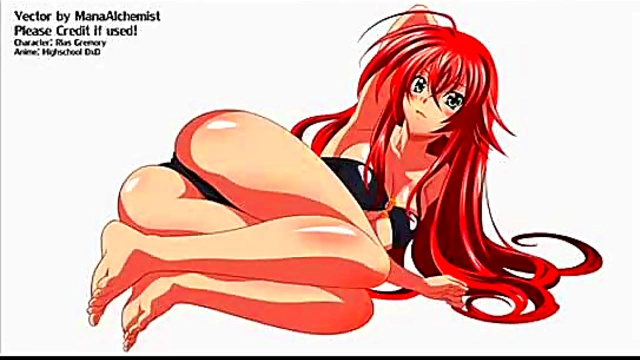 Rias Gremory Ecchi Anime Scene – Girls Enjoy Sultry Hentai Action