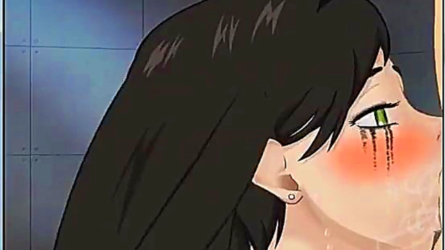 Futanari Anime Babe With Huge Tits Gives Super Deepthroat Blowjob