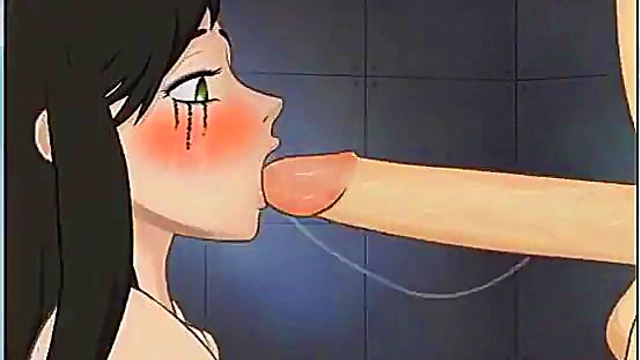 Futanari Anime Babe With Huge Tits Gives Super Deepthroat Blowjob