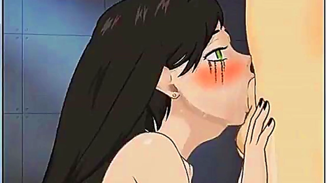 Futanari Anime Babe With Huge Tits Gives Super Deepthroat Blowjob