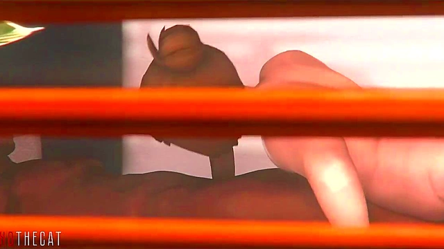 Amazing BBW With Glasses Nails It In Sexy 3D Hentai Action