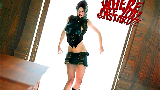 Beautiful Big-Titted Teen Takes Massive Dick for Anal Sex in 3D FantasyComic