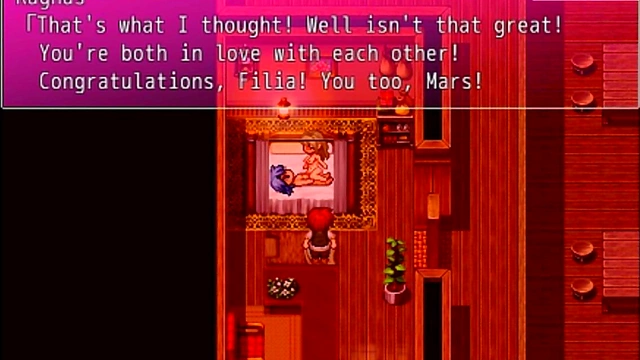 Obedient Filia Gives Pleasure In NTRPG Anime Game Scene