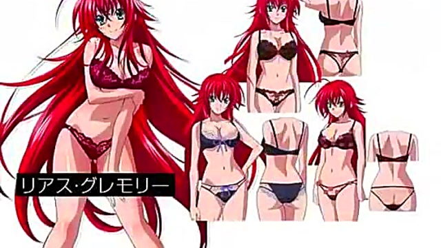 Nude Anime Girls Get Ecstatic in Hot DxD Ecchi Scenes