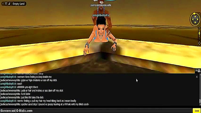 3D Hentai CartoonGirl Gets Wild In Game IMVU Adventure