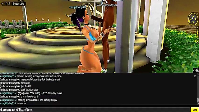 3D Hentai CartoonGirl Gets Wild In Game IMVU Adventure