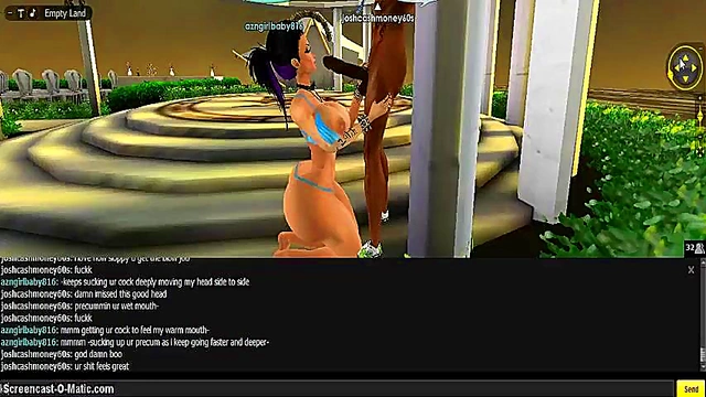 3D Hentai CartoonGirl Gets Wild In Game IMVU Adventure