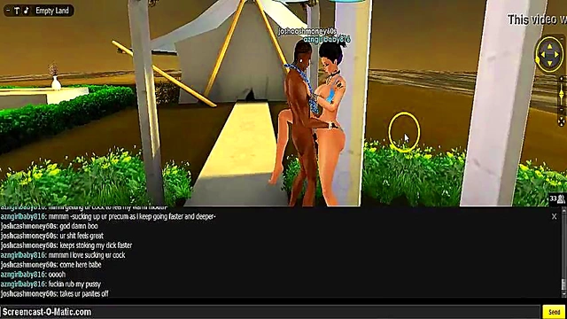 3D Hentai CartoonGirl Gets Wild In Game IMVU Adventure