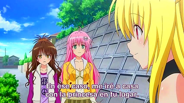 Lively Anime Babe Seduces With Ecchi Passion In Motto To Love Ru