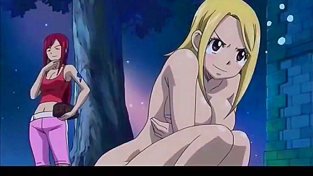 Sexy Anime Girls from Fairy Tail OVA Engage in Hilarious & Erotic Moments