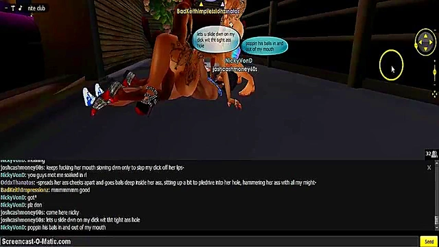 Nicky V Gets Fucked Hard in Wild 3D Hentai Gangbang Animation