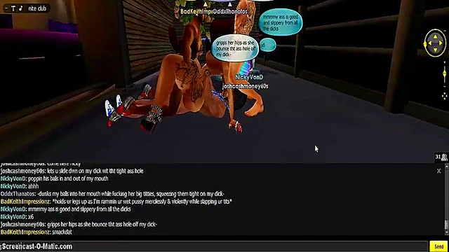 Nicky V Gets Fucked Hard in Wild 3D Hentai Gangbang Animation