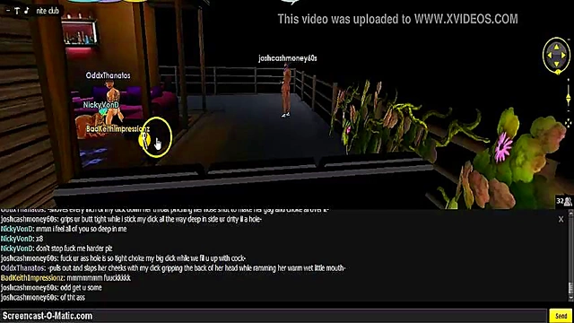 Nicky V Gets Fucked Hard in Wild 3D Hentai Gangbang Animation