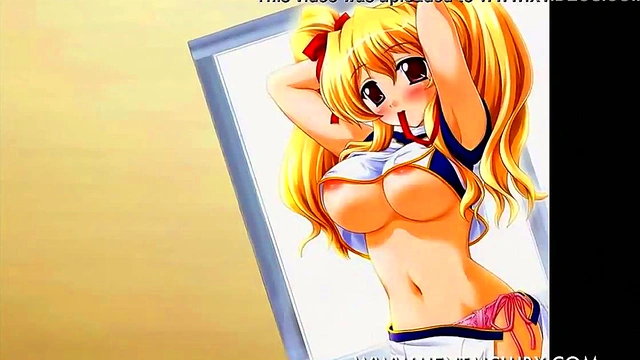 Naked Anime Girls Seduce in Ahye's Eternal Ecchi Fantasy Collection