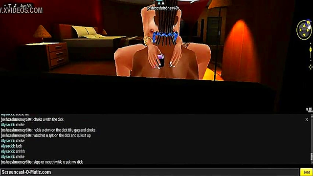 Cute 3D Anime Girl Gets Animated Dick In All Holes For Game Fans