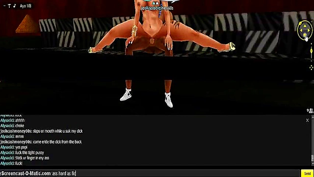 Cute 3D Anime Girl Gets Animated Dick In All Holes For Game Fans