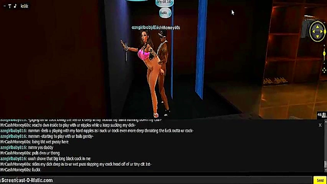 3D Cartoon Anime Chick Rides Dick Hard In Game Animation Adventure