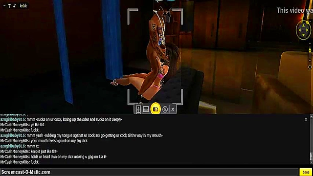 3D Cartoon Anime Chick Rides Dick Hard In Game Animation Adventure