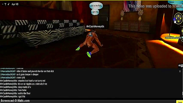 3D Cartoon Couple Gets Animated For Hot IMVU Game Session