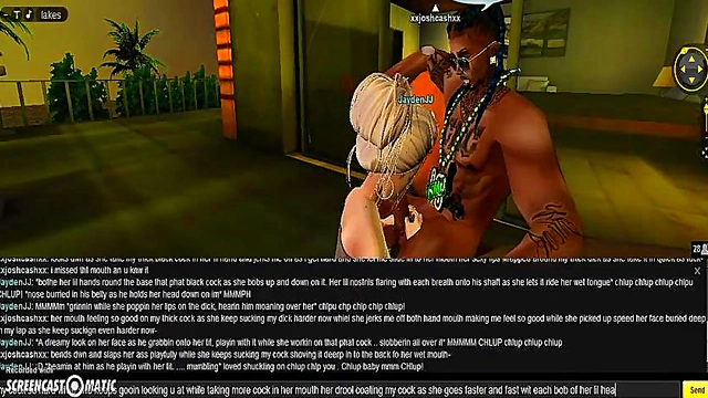 3D Anime Beach Babes Get Wild in IMVU Porn Game Adventure