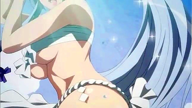 Samurai Gal's Blushing Pleasure in Hyakka Ryoran Anime Adventure