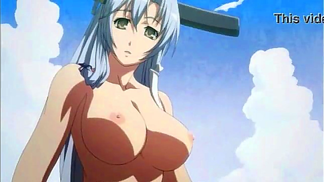 Samurai Gal's Blushing Pleasure in Hyakka Ryoran Anime Adventure