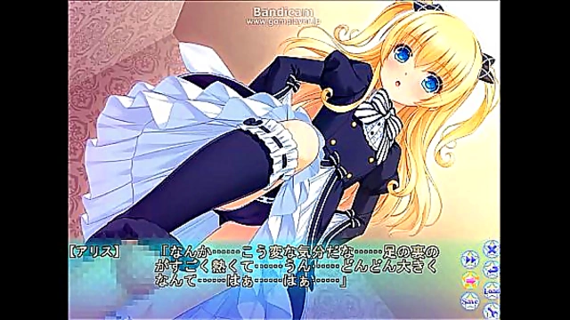 Harem Alice Gives Seductive Footjob In Dominant Hentai Scene