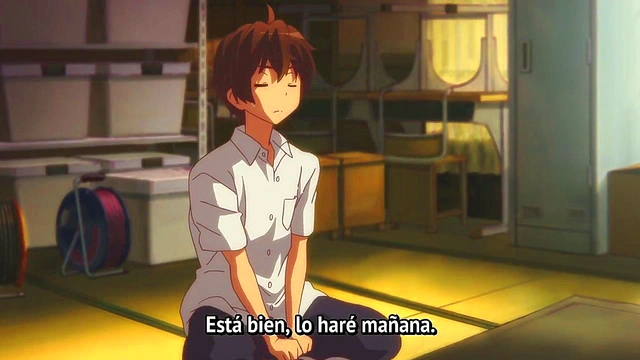 Romantic Chuunibyou Anime Couple Share Intense Passionate Moments