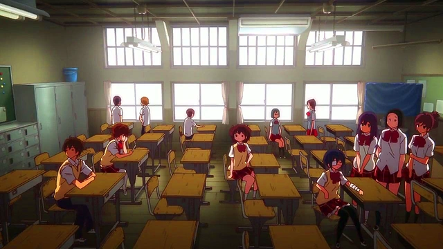 Romantic Chuunibyou Anime Couple Share Intense Passionate Moments