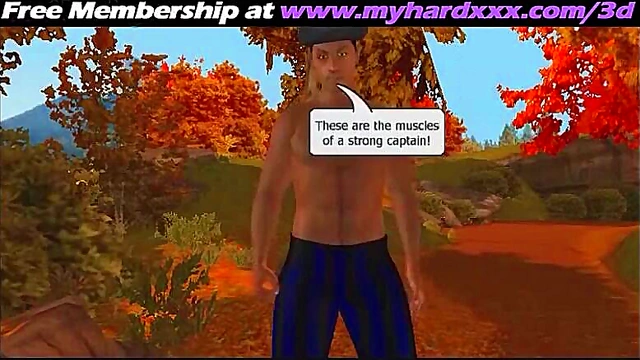 Horny 3D Anime Girl Rides Dick On Pirate Ship For Intense Orgasm