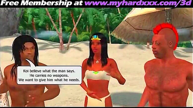 Horny 3D Anime Girl Rides Dick On Pirate Ship For Intense Orgasm