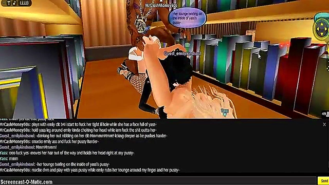 Yass & Em's 3D Cartoon Anime Adventure – Hot IMVU Game Action