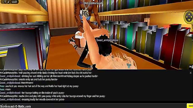 Yass & Em's 3D Cartoon Anime Adventure – Hot IMVU Game Action