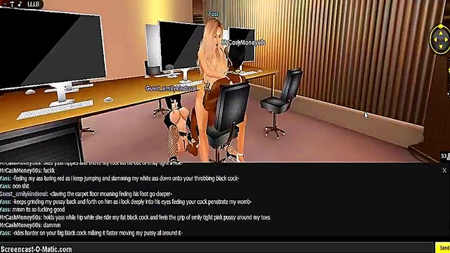 Yass & Em's 3D Cartoon Anime Adventure – Hot IMVU Game Action