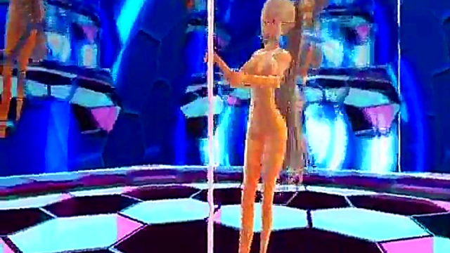 Hwayne Haku Shows Off Her Curves With A Sexy Anime Pole Dance
