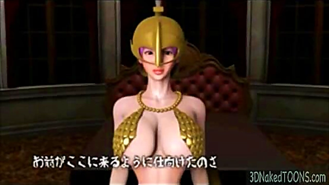 Hot 3D Busty Warrior Babe Gets Fucked Hardcore in Castle Sex Scene