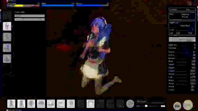 Sexy 3D Anime Maid Gets Fucked On Her First Night As Virgin Staff