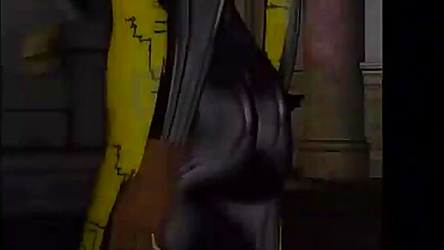 Virtual Big-Titted Anime Babe fucked Hard From Behind in 3D Fantasy