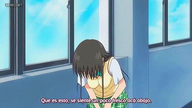 Horny Anime Chick Gets Wild in To Love-Ru OVA 06 Ecchi Scene