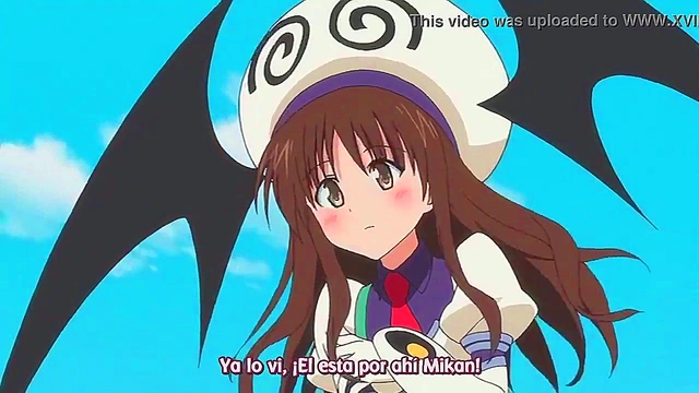 Horny Anime Chick Gets Wild in To Love-Ru OVA 06 Ecchi Scene