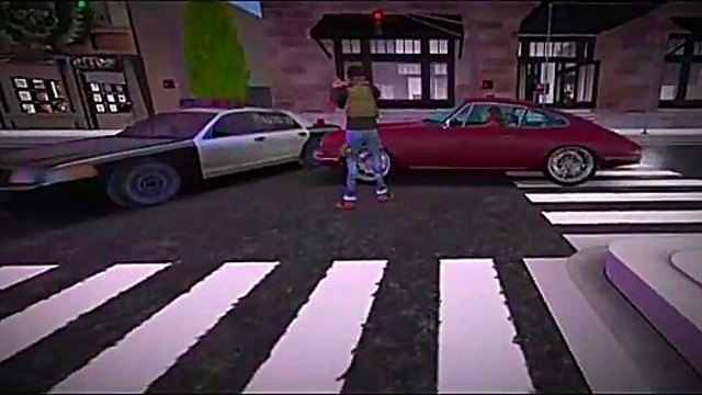 3D Hentai Police Officer Fucks Animated Second Life Character