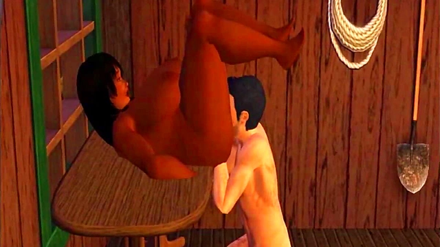 Chubby BBW Cartoon Gets Fucked Hard In 3D Anime Adventure