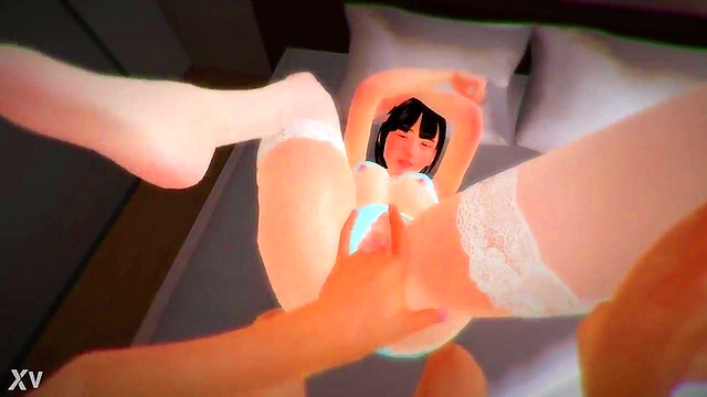 Sexaroid Girl Seduces in Vibrant Hentai Game Adventure