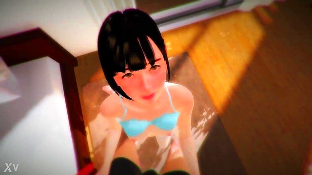 Sexaroid Girl Seduces in Vibrant Hentai Game Adventure