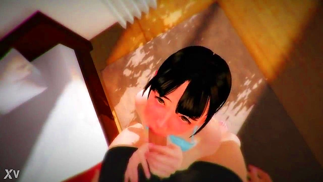 Sexaroid Girl Seduces in Vibrant Hentai Game Adventure