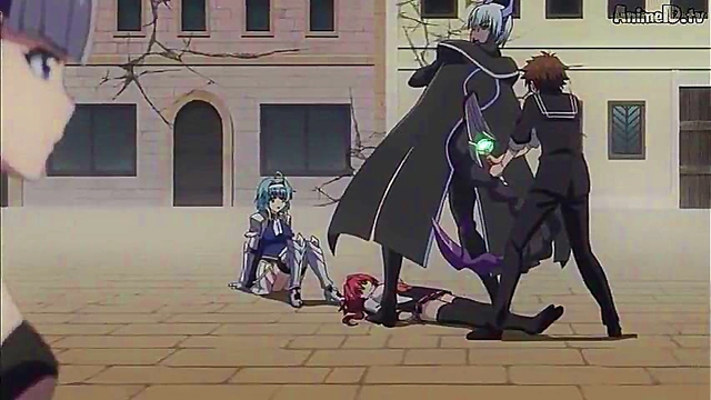 Shinmai Maou No Testament Burst – Anime Couple Engage in Hot Ecchi Action