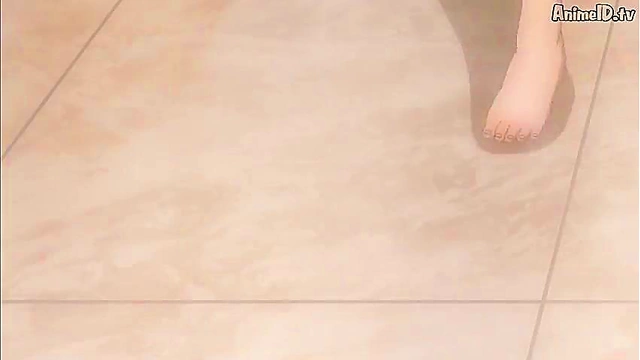 Shinmai Maou No Testament Burst – Anime Couple Engage in Hot Ecchi Action